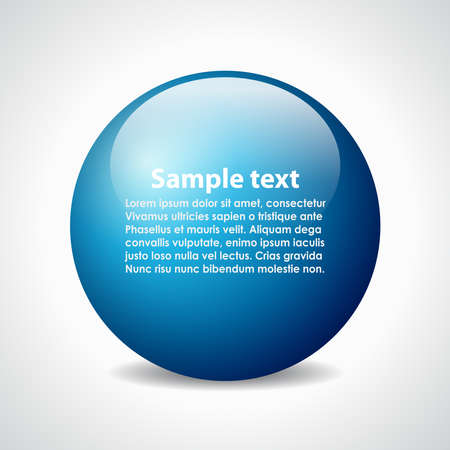 Sphere illustrationのイラスト素材