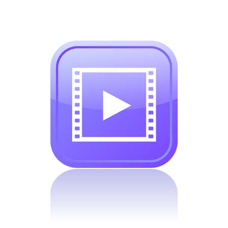 Video iconのイラスト素材