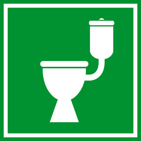 Wc toilet signのイラスト素材