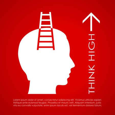 Think vector posterのイラスト素材