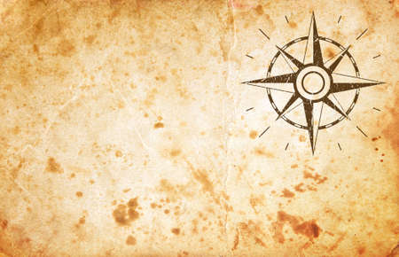 Old mapの写真素材