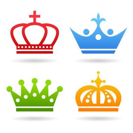 Crown iconのイラスト素材