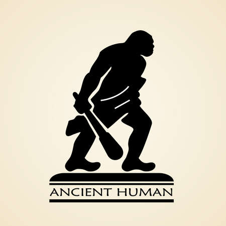 Ancient human iconのイラスト素材