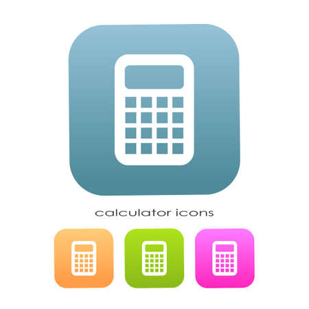 Calculator iconのイラスト素材