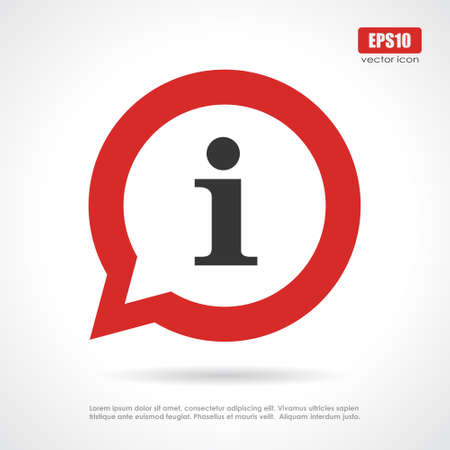 Info signのイラスト素材