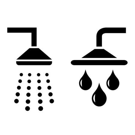 Shower symbolのイラスト素材