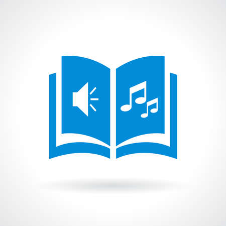 Audiobook iconのイラスト素材