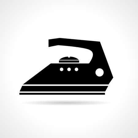 Iron iconのイラスト素材