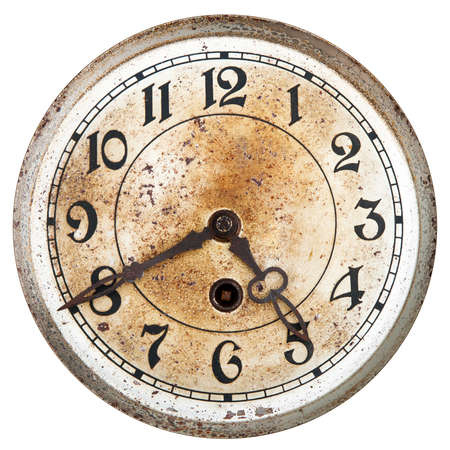 Old clock dialの写真素材