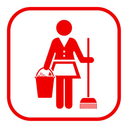 Cleaner iconのイラスト素材