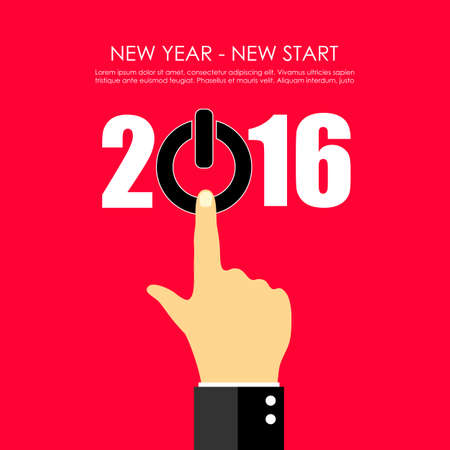 New year greeting card designのイラスト素材