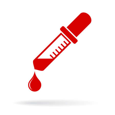 Dropper vector iconのイラスト素材