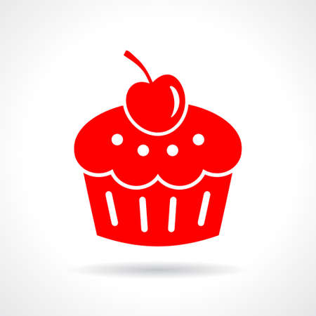 Cake dessert icon