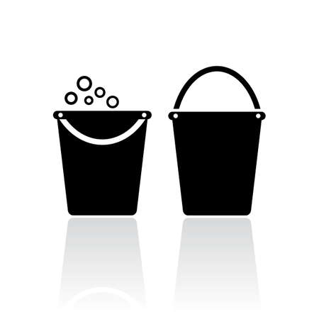 Bucket iconのイラスト素材