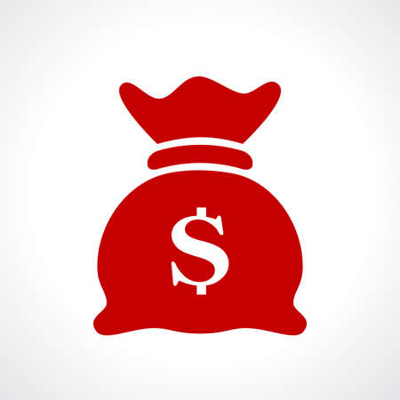 Money bag iconのイラスト素材