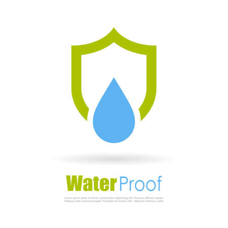 Water proofのイラスト素材