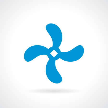 Screw propeller iconのイラスト素材