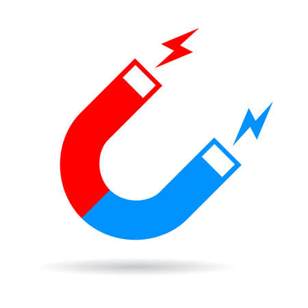 Magnet vector iconのイラスト素材