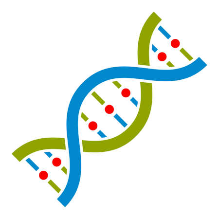 Human dna iconのイラスト素材