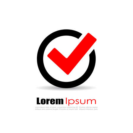 Tick approvalのイラスト素材