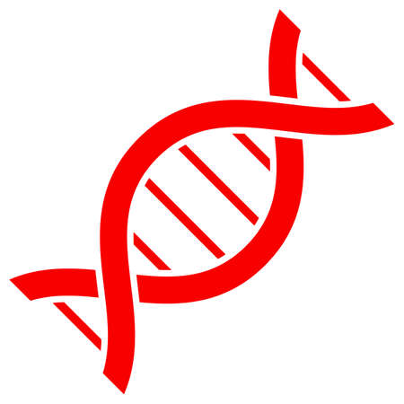 Dna vector iconのイラスト素材
