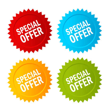 Special offer iconのイラスト素材