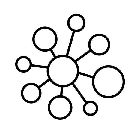 Social community iconのイラスト素材