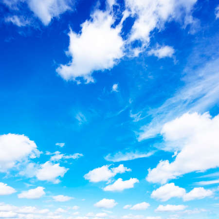 Blue sky and clouds