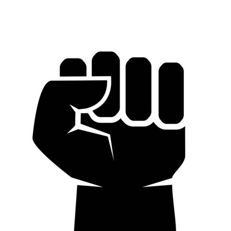 Fist vector iconのイラスト素材