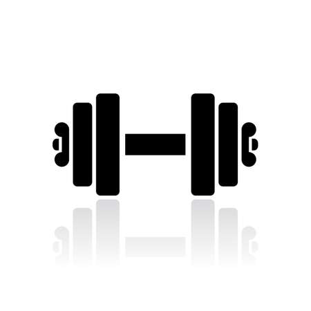 Dumbbells vector iconのイラスト素材