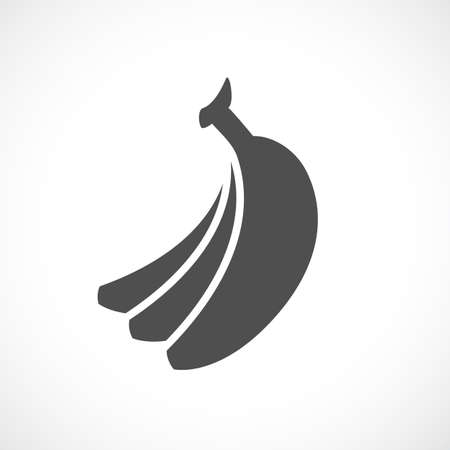 Banana vector pictogramのイラスト素材