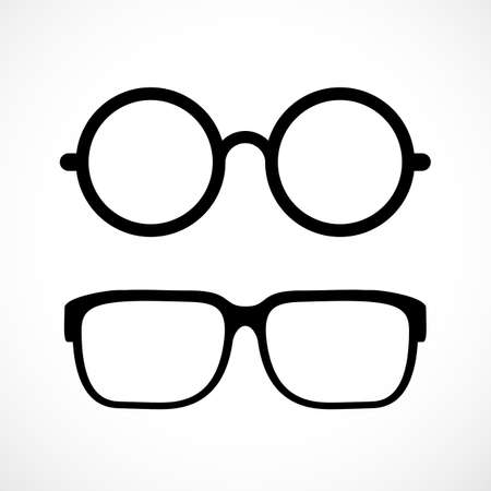 Eyeglasses iconのイラスト素材