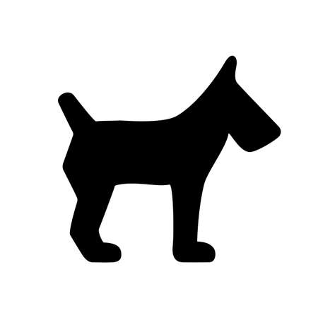 Dog vector icon.のイラスト素材