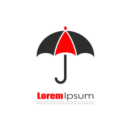Umbrella vector logoのイラスト素材