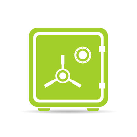 Safe vector pictogramのイラスト素材