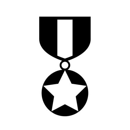 Honor medal vector iconのイラスト素材