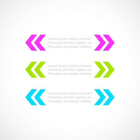 Text brackets for citation, vector design elementのイラスト素材