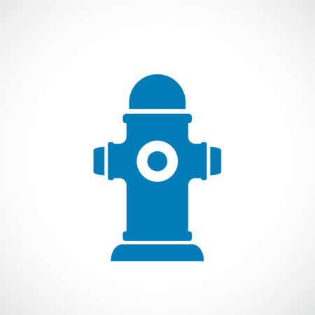 Hydrant vector iconのイラスト素材