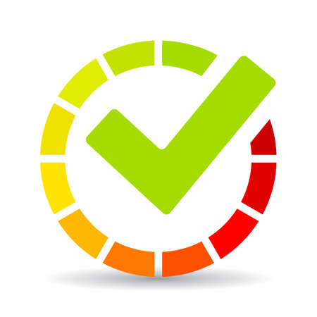 Successful download vector iconのイラスト素材
