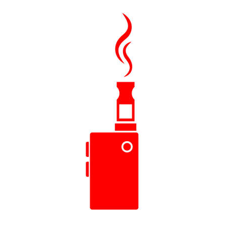 Vaporizer device vector iconのイラスト素材