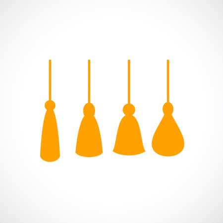 Tassel vector iconのイラスト素材