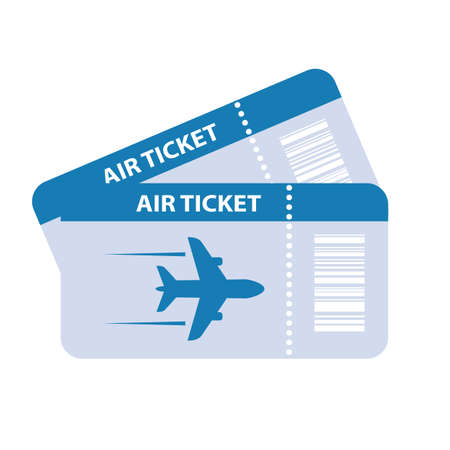 Air ticket vector iconのイラスト素材