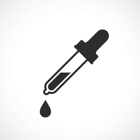 Dropper vector flat iconのイラスト素材