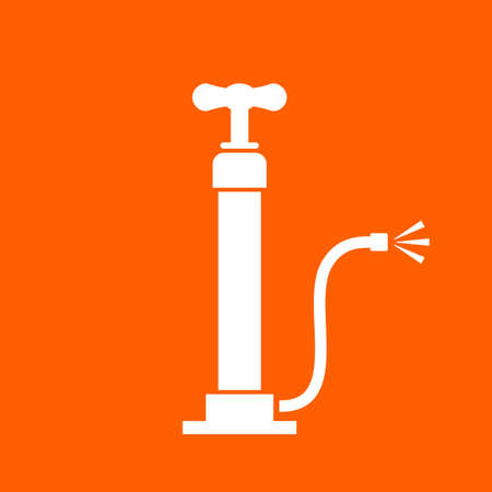 Air pump vector iconのイラスト素材