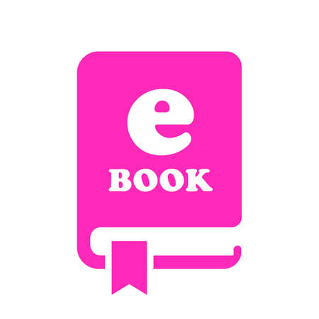 E book vector iconのイラスト素材