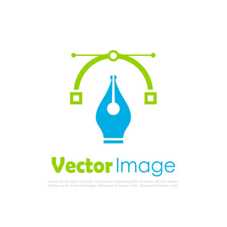 Vector image logoのイラスト素材
