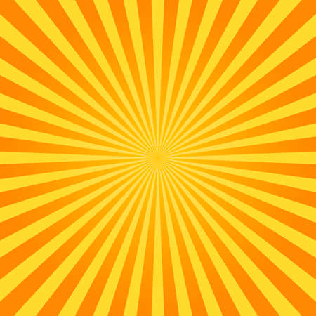 Vintage yellow striped background, vector illustrationのイラスト素材