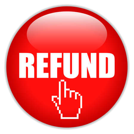 Refund request vector icon on white backgroundのイラスト素材