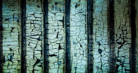 Old cracked wooden paint textureの写真素材