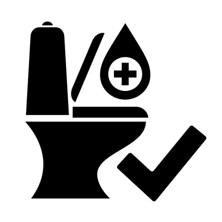 Cleaned safe wc vector icon isolated on white backgroundのイラスト素材